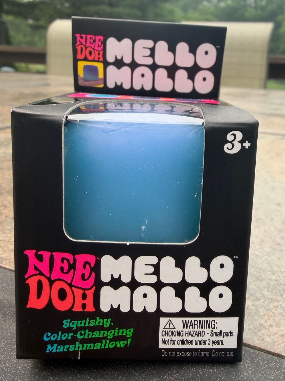 NeeDoh Mello Mallo Squishy  - Blue